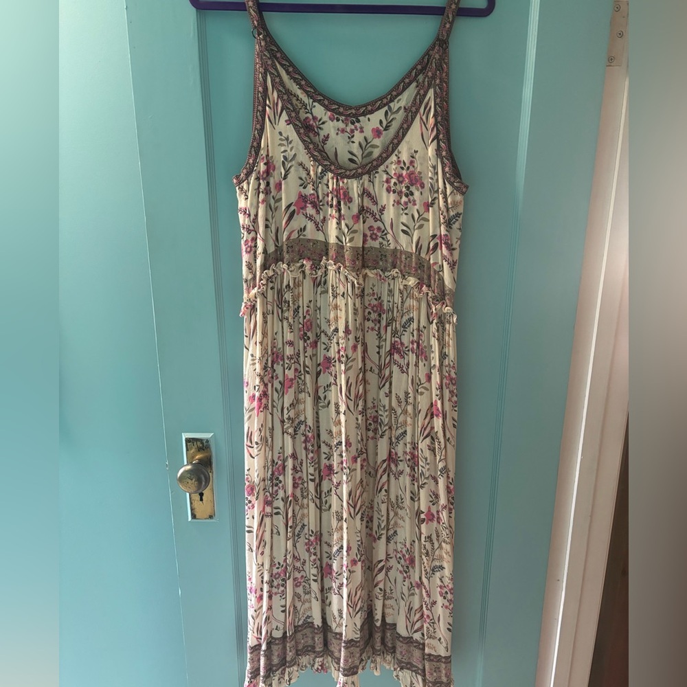 Spell & The Gypsy Collective Maisie Dress | White Pink Floral | Size XL - Picture 2 of 10
